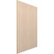 Ekena Millwork 94H x 1/4T Adjustable Wood Slat Wall Panel Kit w/ 3W Slats, Red Oak contains 15 Slats SWW60X94X0250RO - alternate 5